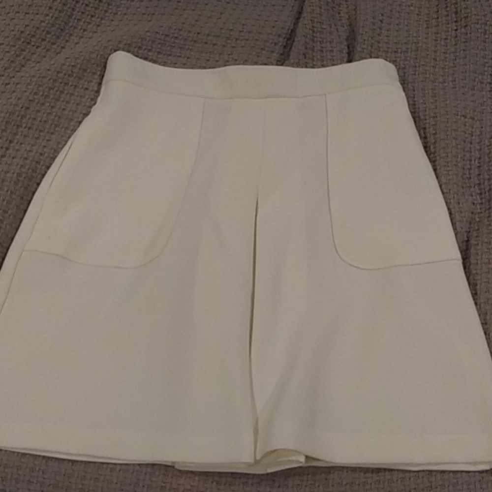 White skirt